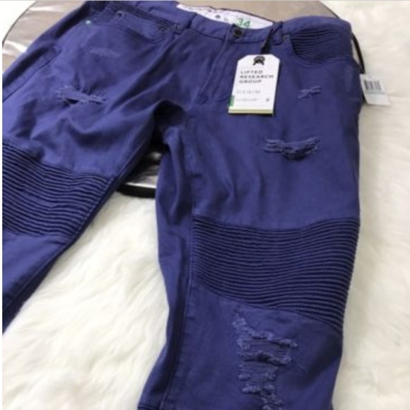 Lrg Other - New Lifted research Group Denim Destroyed Jeans 34